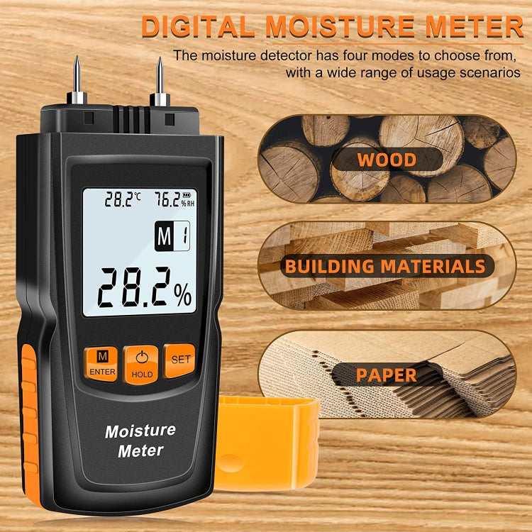 Medidor de humedad de madera digital GM610, GM610