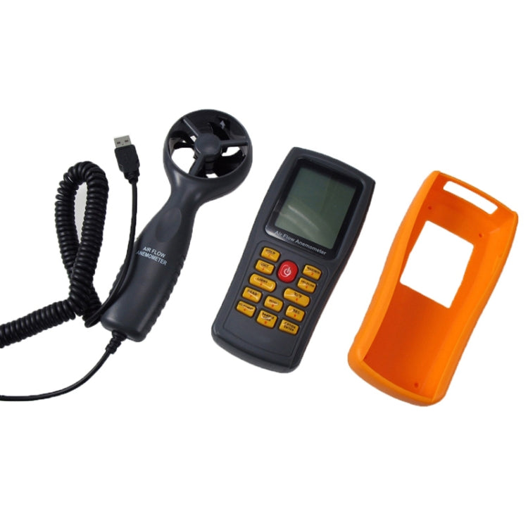 BENETECH GM8902 Anemómetro digital con pantalla LCD de 2,6 pulgadas, GM8902
