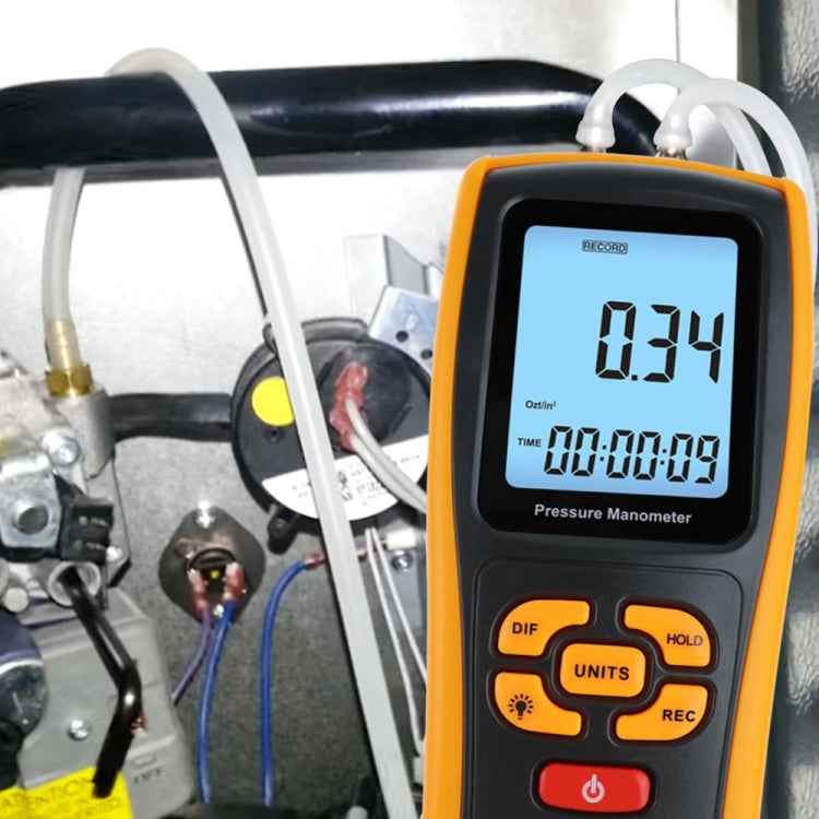Manómetro de presión con pantalla LCD BENETECH GM520