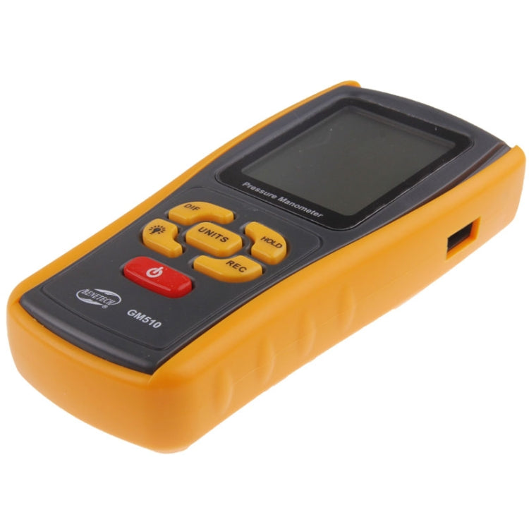 Manómetro de presión con pantalla LCD BENETECH GM510
