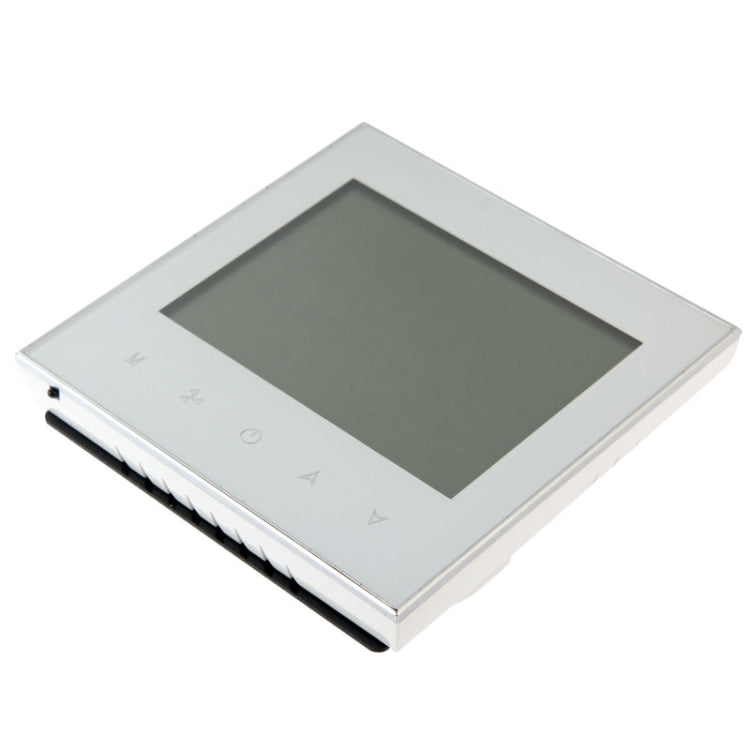 Termostato de ambiente programable de 2 tubos para aire acondicionado con pantalla LCD para unidad Fan Coil
