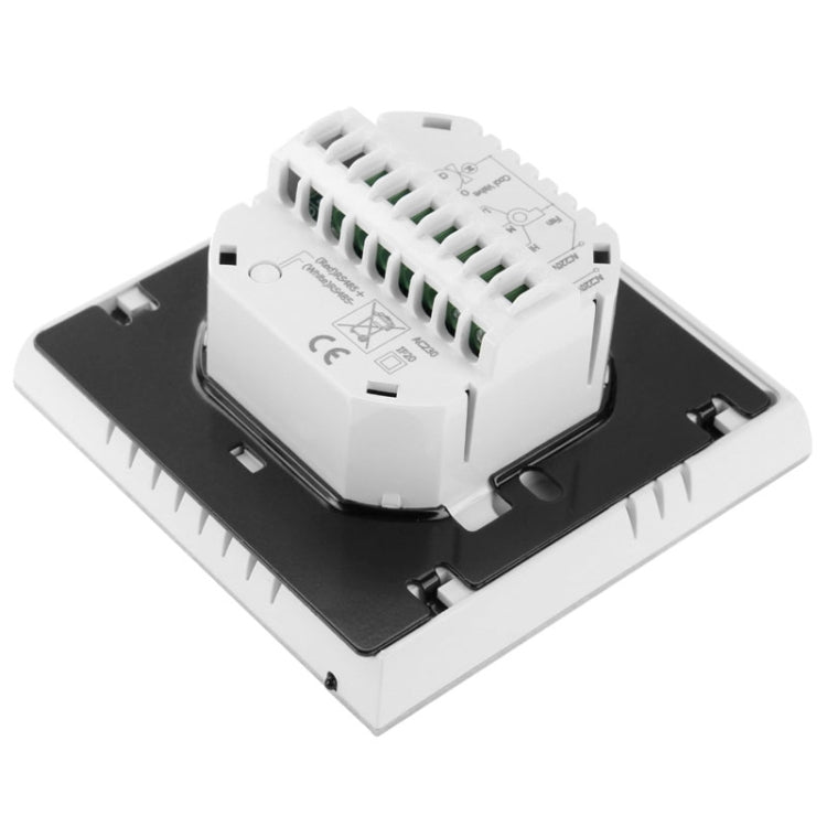 Termostato de ambiente programable de 2 tubos para aire acondicionado con pantalla LCD para unidad Fan Coil
