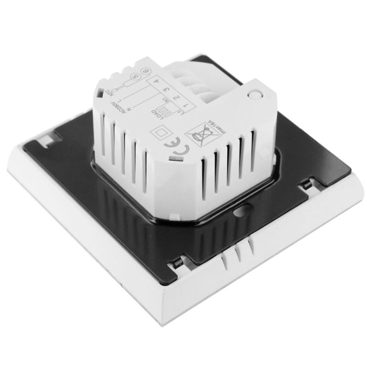 Termostato de ambiente programable con pantalla LCD eléctrica del sistema de calefacción por suelo radiante