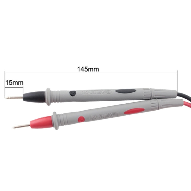 2 PCS BEST CAT III 1000V 20A Multímetro digital universal Multímetro Prueba Cable de sonda Cable de pluma