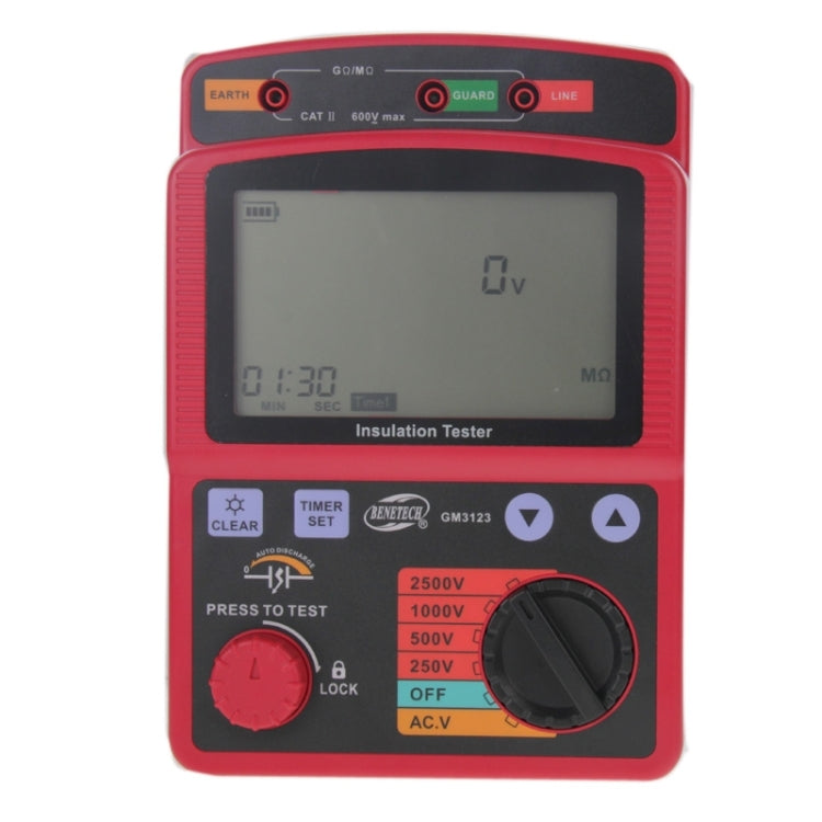 Probador de aislamiento de alto voltaje BENETECH GM3123, GM3123