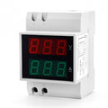 D52-2042 Voltímetro amperímetro con pantalla de dígitos LED de 0,5 pulgadas 2 en 1