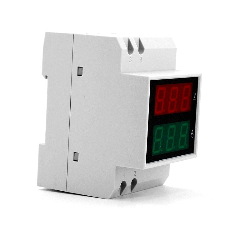 D52-2042 Voltímetro amperímetro con pantalla de dígitos LED de 0,5 pulgadas 2 en 1