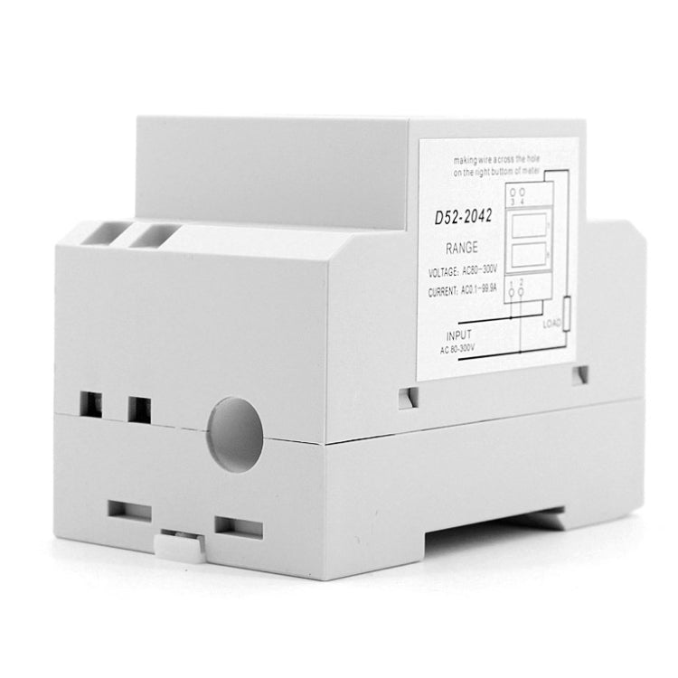 D52-2042 Voltímetro amperímetro con pantalla de dígitos LED de 0,5 pulgadas 2 en 1