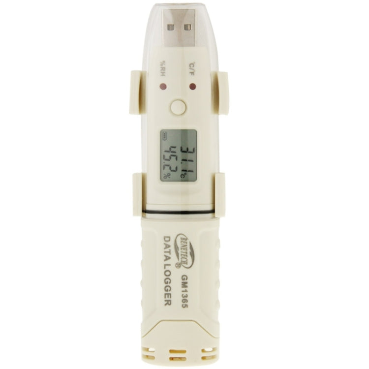 Registrador de datos digital de humedad y temperatura BENETECH GM1365, GM1365