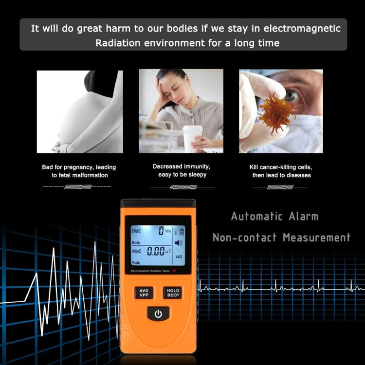 Probador de radiación electromagnética BENETECH GM3120