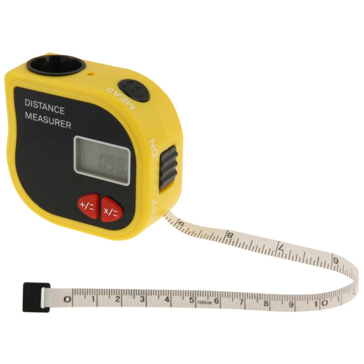 Punto láser medidor de distancia ultrasónico CP-3001 con cinta métrica de 1 m
