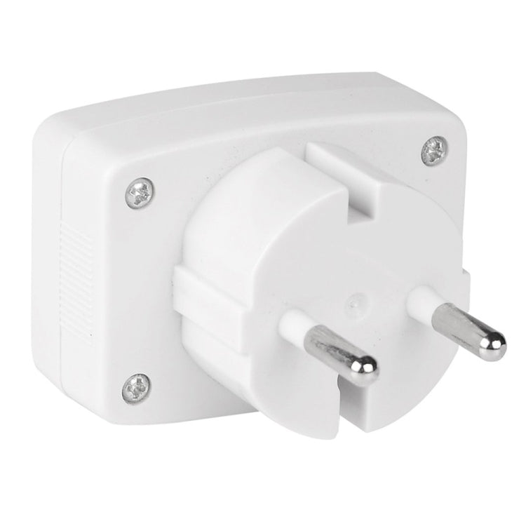 Voltímetro digital de voltaje CA LCD DM55-1, rango de medida: 110 V-300 V, enchufe de la UE