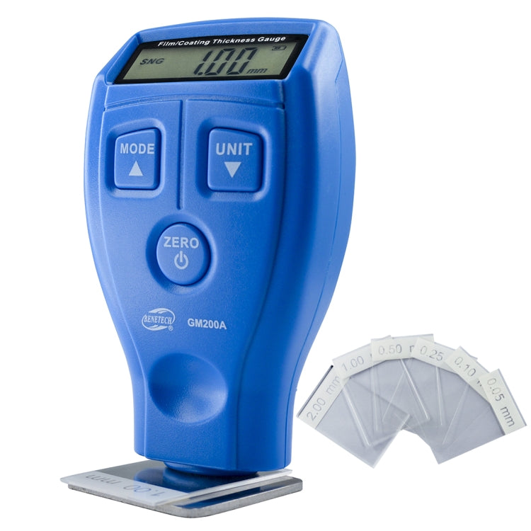 Medidor de espesor de película/recubrimiento BENETECH GM200A, GM200A