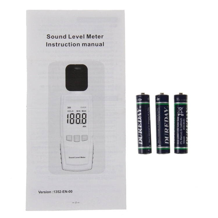 BENETECH GM1352 Sonómetro