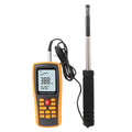 BENETECH GM8903 Anemómetro Digital de temperatura del viento y velocidad del viento con pantalla LCD de 2,6 pulgadas, GM8903