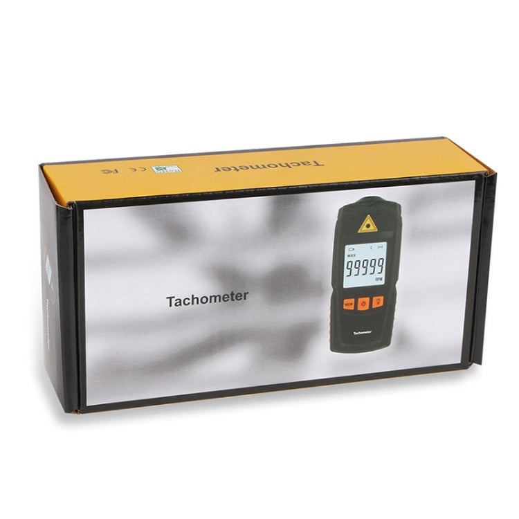 BENETECH GM8905 Tacómetro láser digital portátil, rango: 2,5-99999 RPM, GM8905