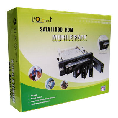 Bastidor móvil HDD-ROM con controlador duro Serial II de 3,5 pulgadas