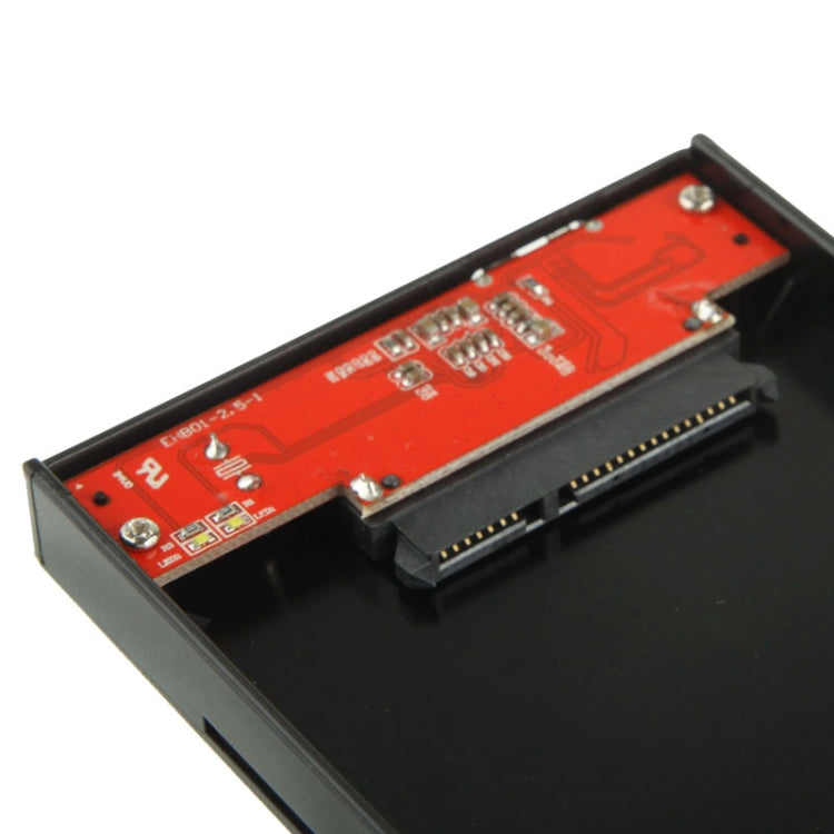 Caja externa SATA HDD/SSD de 2,5 pulgadas, sin herramientas, interfaz USB 3.0