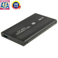 Caja externa HDD SATA de alta velocidad de 2,5 pulgadas, compatible con USB 3.0