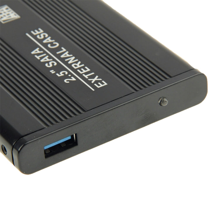 Caja externa HDD SATA de alta velocidad de 2,5 pulgadas, compatible con USB 3.0