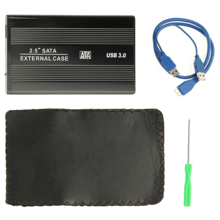 Caja externa HDD SATA de alta velocidad de 2,5 pulgadas, compatible con USB 3.0