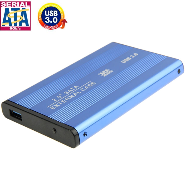 Caja externa HDD SATA de alta velocidad de 2,5 pulgadas, compatible con USB 3.0