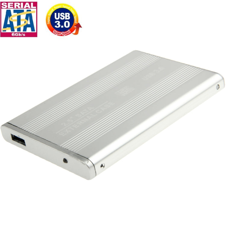 Caja externa HDD SATA de alta velocidad de 2,5 pulgadas, compatible con USB 3.0