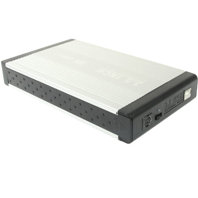 Caja externa HDD SATA e IDE de alta velocidad de 3,5 pulgadas, compatible con USB 2.0, SATA & IDE (USB 2.0)