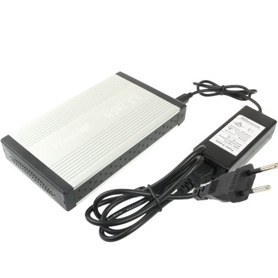 Caja externa HDD SATA e IDE de alta velocidad de 3,5 pulgadas, compatible con USB 2.0, SATA & IDE (USB 2.0)