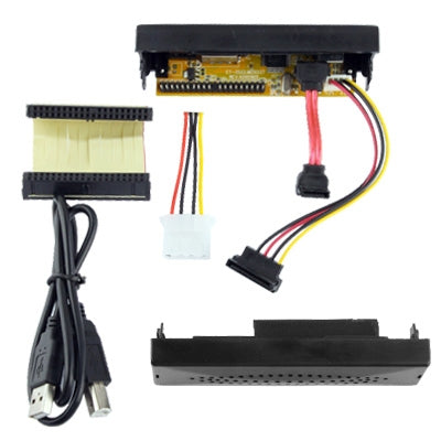 Caja externa HDD SATA e IDE de alta velocidad de 3,5 pulgadas, compatible con USB 2.0, SATA & IDE (USB 2.0)