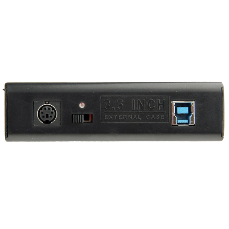 Caja externa HDD SATA de alta velocidad de 3,5 pulgadas, compatible con USB 3.0, SATA (USB 3.0)