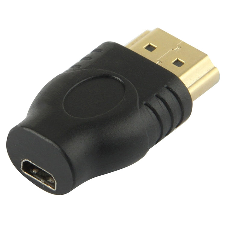 Adaptador chapado en oro HDMI de 19 pines macho a Micro HDMI hembra, HDMI Male to Micro HDMI Female