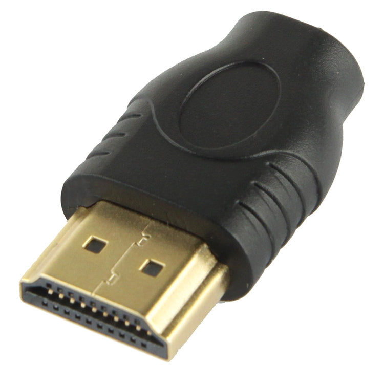 Adaptador chapado en oro HDMI de 19 pines macho a Micro HDMI hembra, HDMI Male to Micro HDMI Female