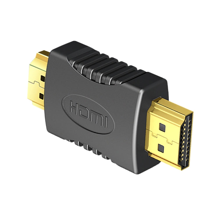 Varón chapado en oro del Pin de HDMI 19 al adaptador masculino del Pin de HDMI 19, ayuda Full HD 1080P, HDMI Male to Male