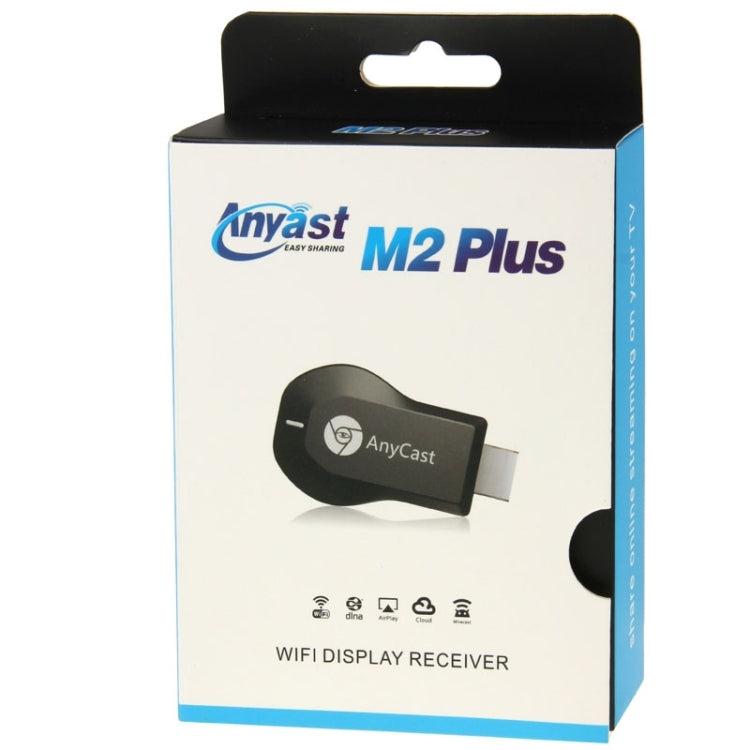 Receptor de pantalla M2 PLUS WiFi HDMI Dongle, CPU: Cortex A9 1,2 GHz, compatible con Android/iOS, M2 PLUS