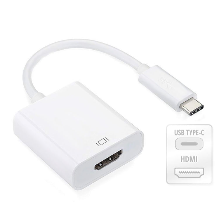 Para Macbook de 12 pulgadas/Chromebook Pixel 2015, HDMI Female (White)