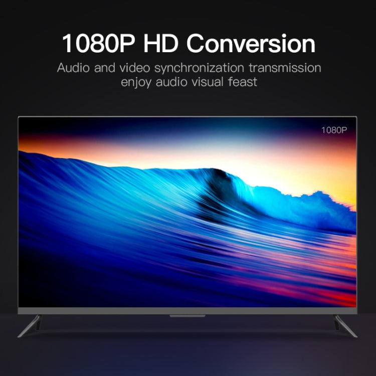 Adaptador convertidor escalador HDMI 4K x 2K para vídeo HDCP 1080P a Ultra HD