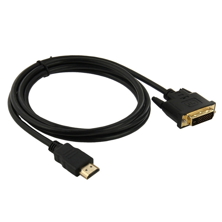 Cable adaptador HDMI (tipo A) macho a DVI de 24+1 pines macho de 1,8 m