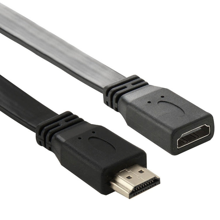 Cable adaptador de conector hembra de 30cm de alta velocidad V1.4 HDMI de 19 pines macho a HDMI de 19 pines, HDMI AM to AF