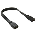 Cable adaptador de conector hembra de 30cm de alta velocidad V1.4 HDMI de 19 pines hembra a HDMI de 19 pines, HDMI AF to AF