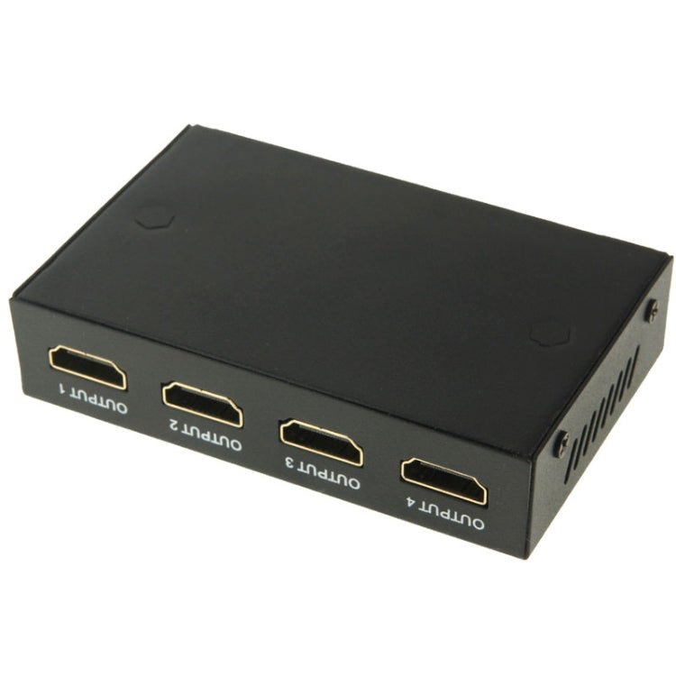 Mini divisor de HD 1080P 1x4 HDMI V1.4 para HDTV/STB/DVD/proyector/DVR, 1x4 HDMI (Mini)