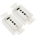 Extensor de placa de pared HDMI único Cat5e / 6 de 50 metros (enchufe UE)