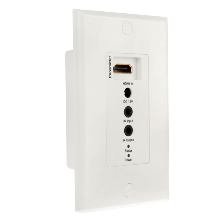 Extensor de placa de pared HDMI único Cat5e / 6 de 50 metros (enchufe UE)