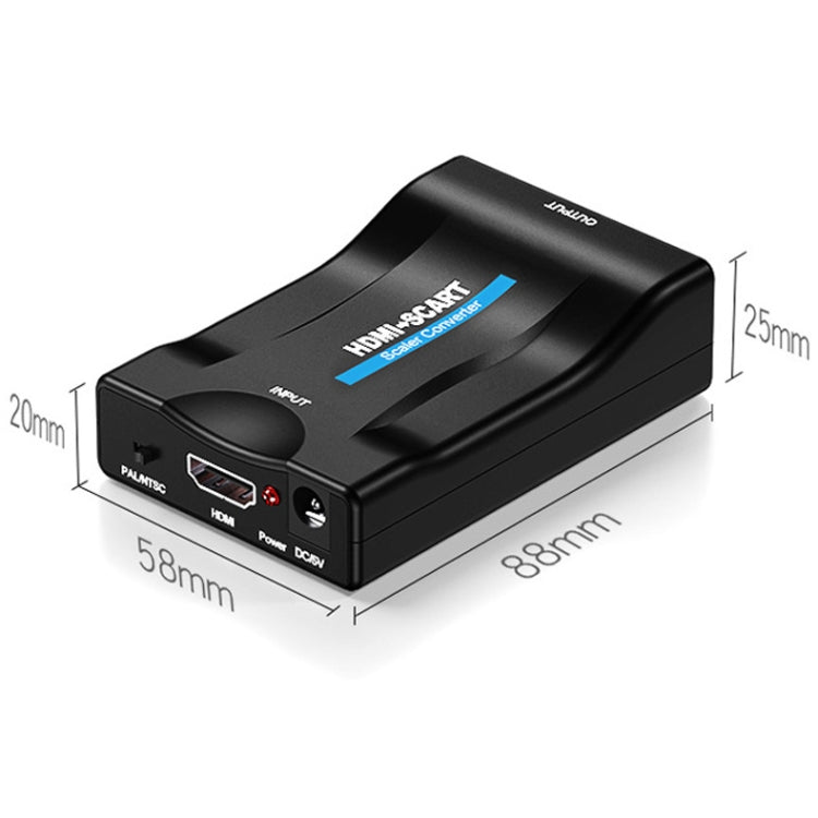 Escalador convertidor de vídeo MINI MHL/HDMI a SCART, HDMI TO SCART