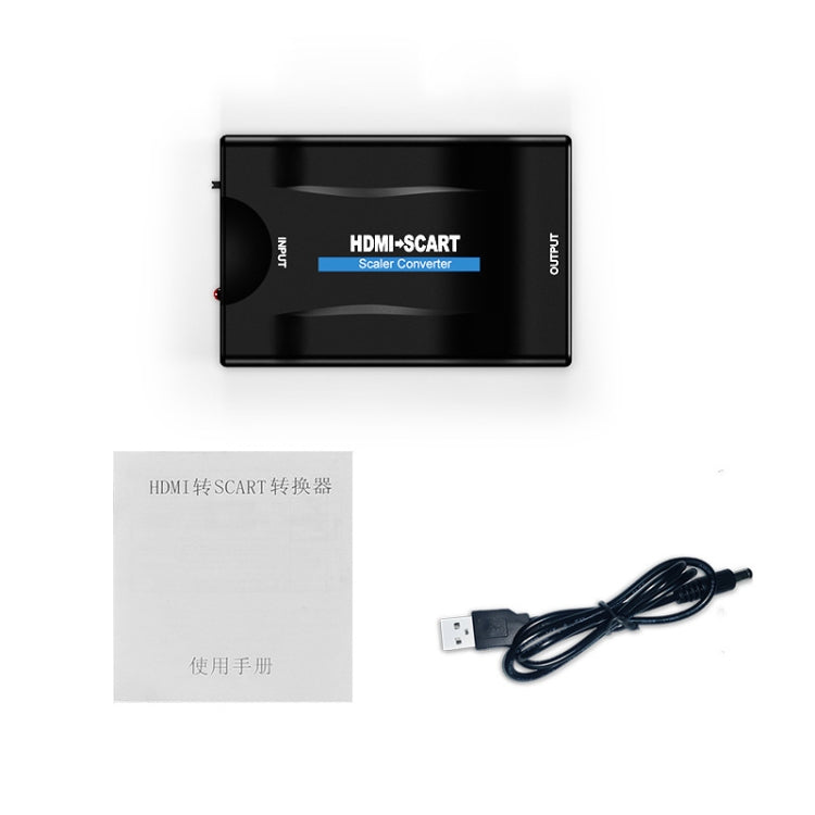 Escalador convertidor de vídeo MINI MHL/HDMI a SCART, HDMI TO SCART