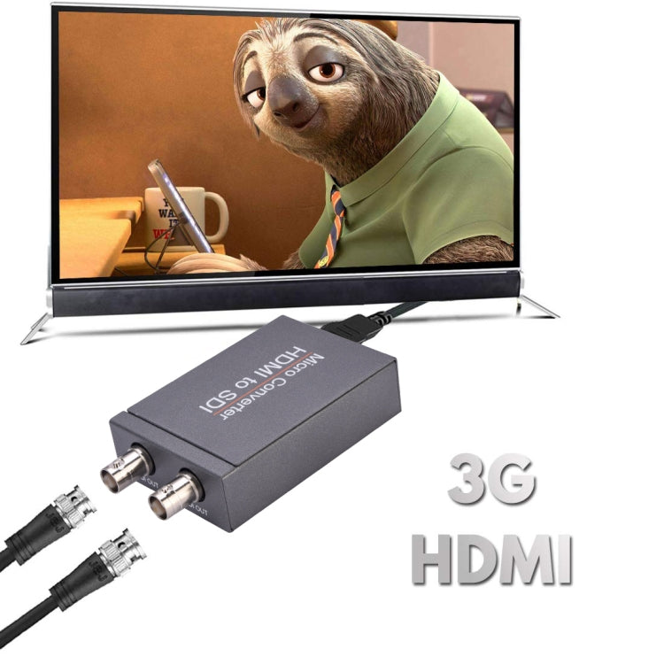 NK-M009 Convertidor de salida Full HD HDMI a 2 x SDI 1080P, HDMI to Double 3G-SDI
