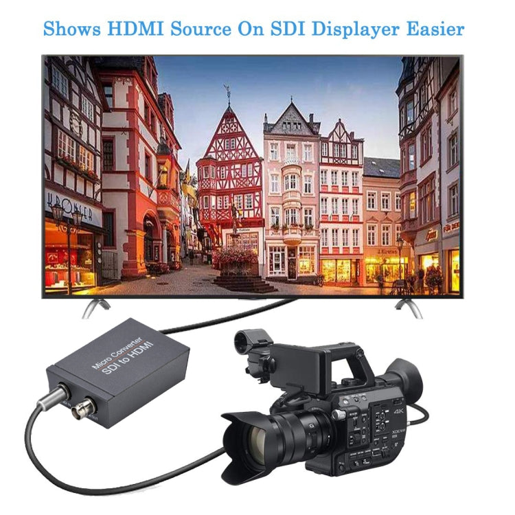 NK-M008 Convertidor 3G/SDI a HDMI Full HD, Double 3G-SDI to HDMI