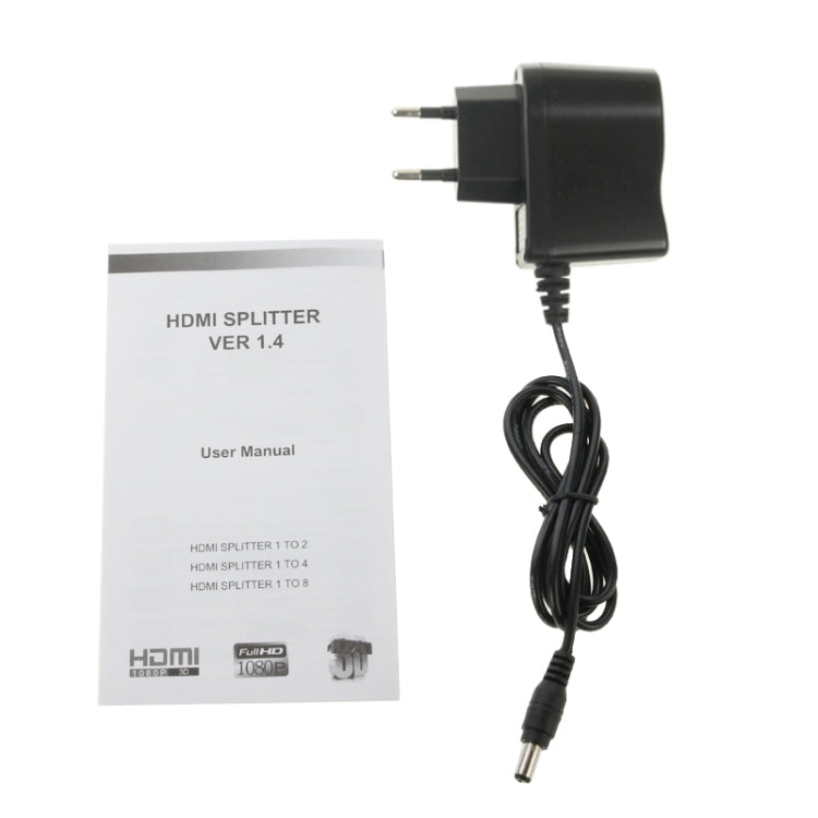 V1.4 divisor lleno del amplificador de HD 1080P 1 x 8 HDMI, ayuda 3D, 1x8 HDMI, Support 3D