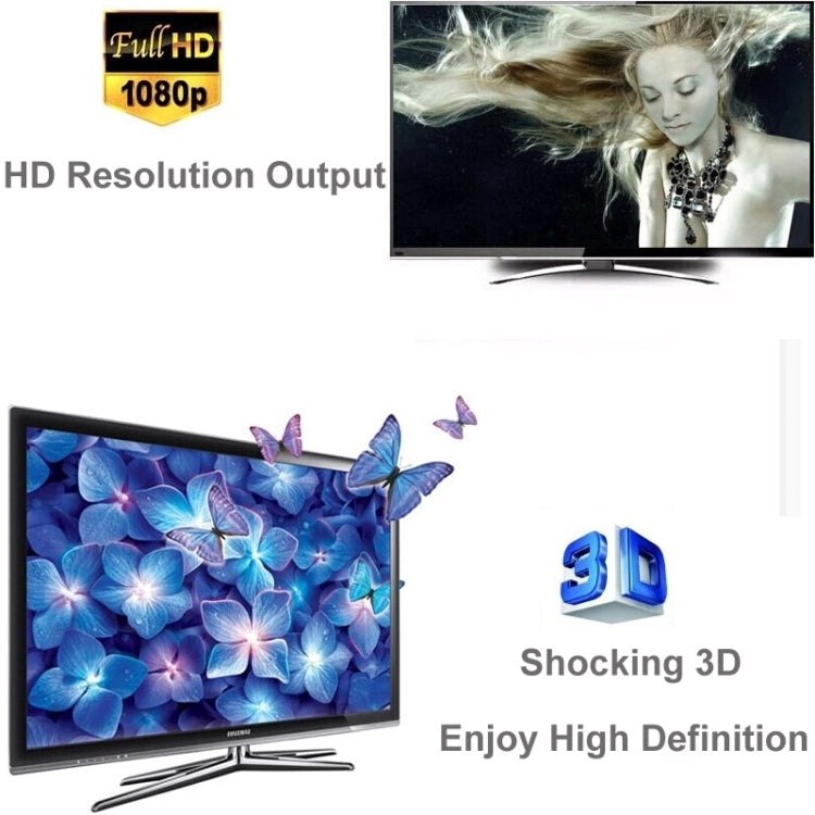 V1.4 divisor lleno del amplificador de HD 1080P 1 x 8 HDMI, ayuda 3D, 1x8 HDMI, Support 3D