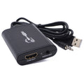 Líder de vídeo USB 2.0 a HDMI HD para HDTV, compatible con Full HD 1080P, USB 2.0